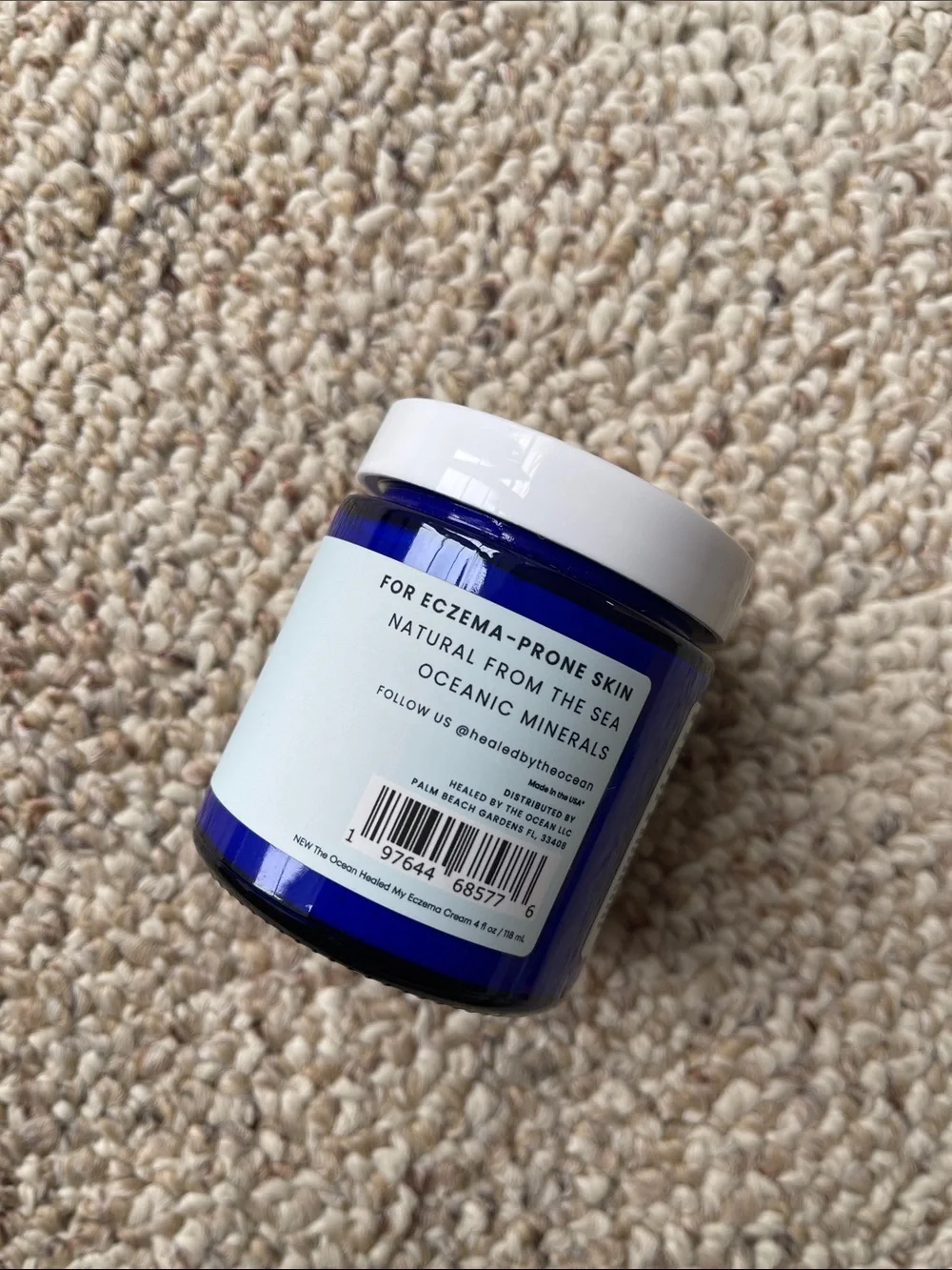 The Ocean Healed My Eczema Soothing Cream